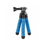 Tripod Flex Mini for Smartphone and GoPro, 14cm, Blue 