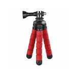 Tripod Flex Mini for Smartphone and GoPro, 14cm, Red