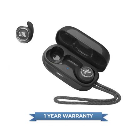 JBL Reflect Flow Pro Wireless Noise Cancelling Earbuds - Black for sale  online
